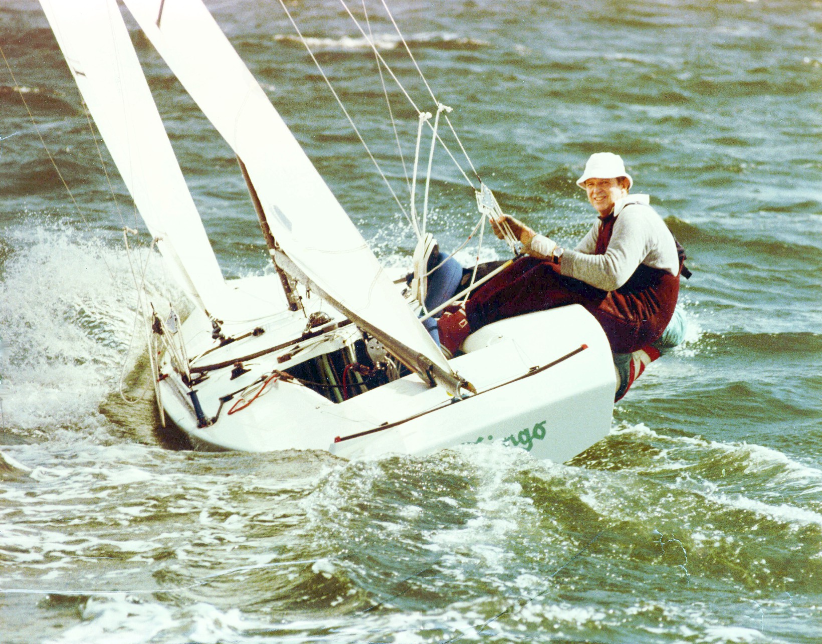 star class racing sailboat